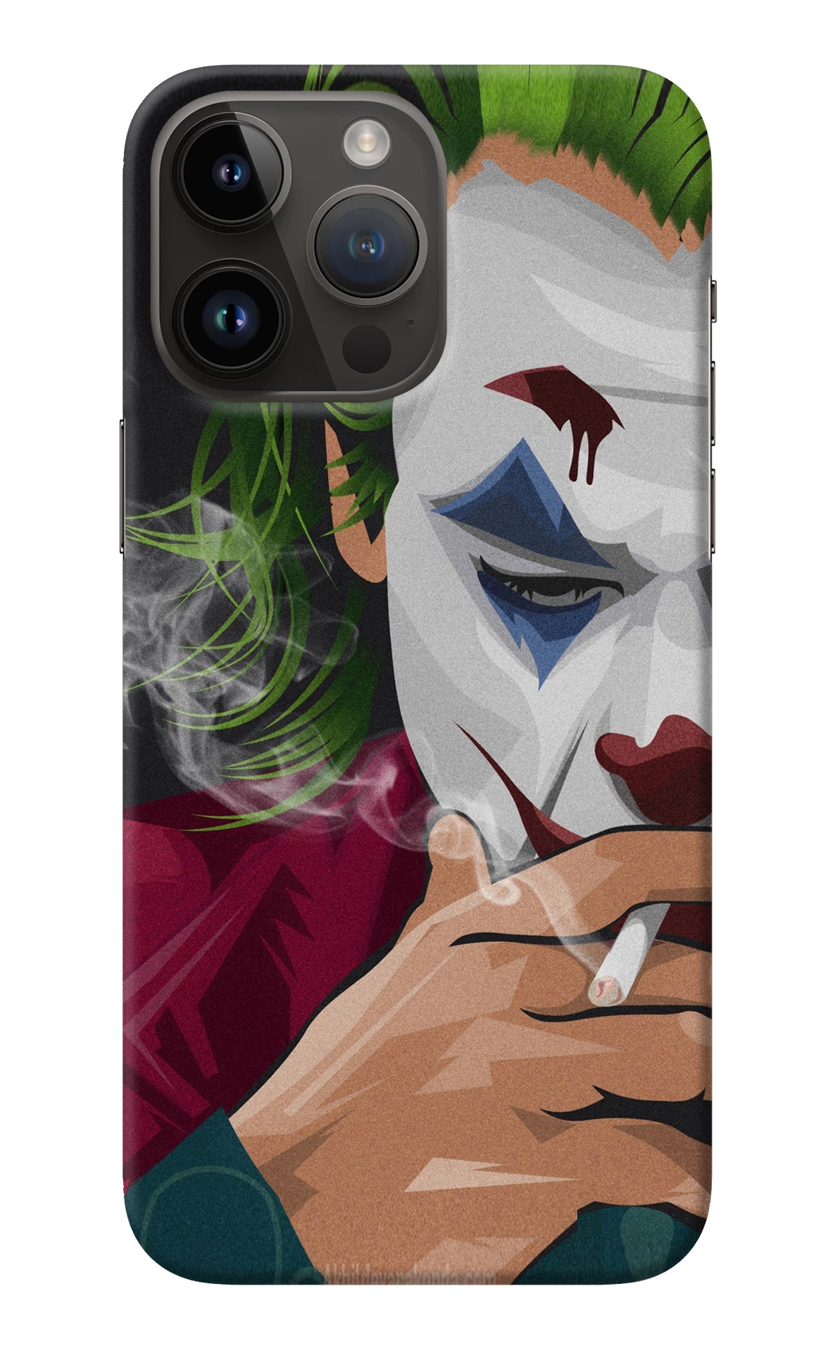 Joker Smoking iPhone 14 Pro Max Back Cover