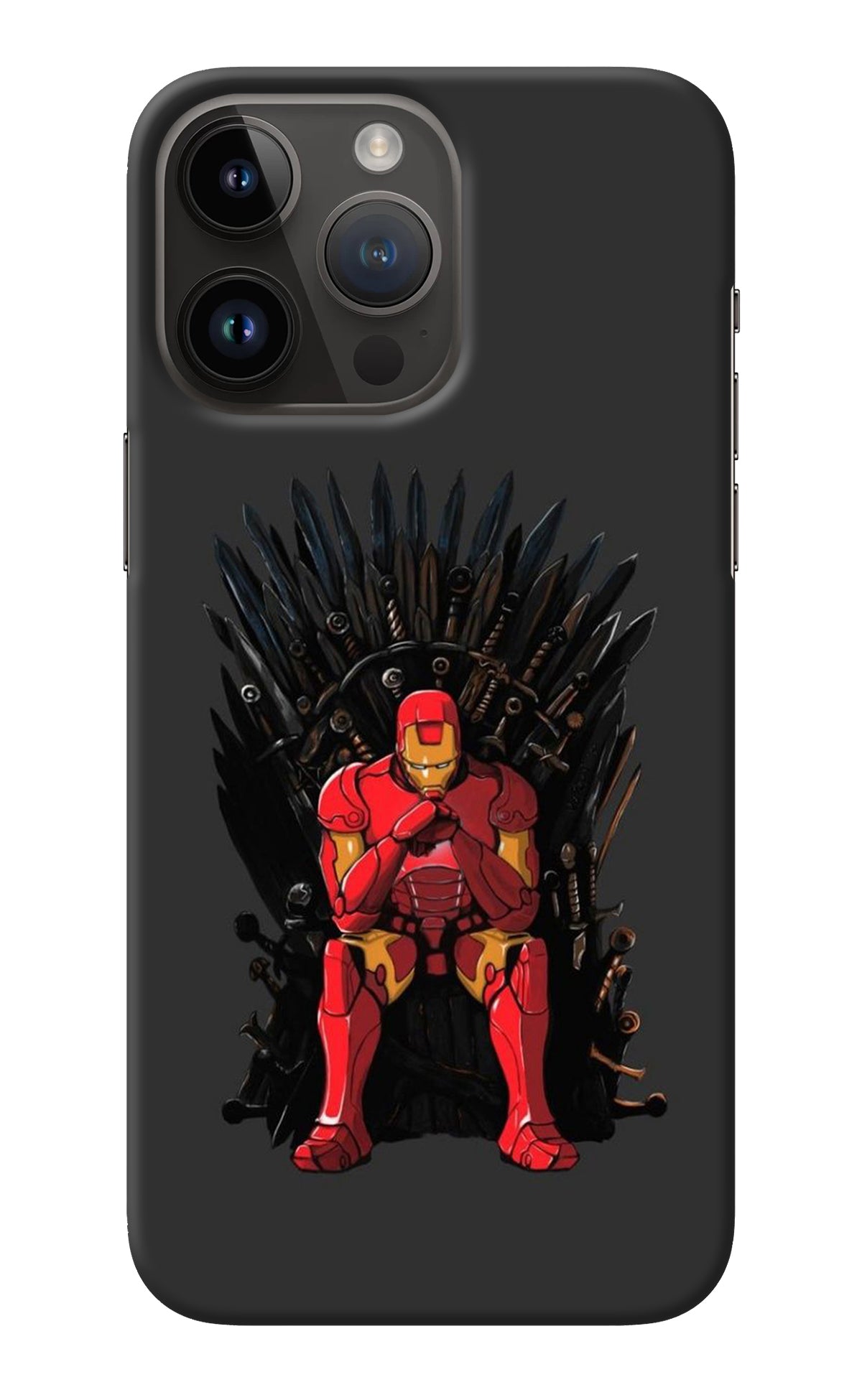 Ironman Throne iPhone 14 Pro Max Back Cover