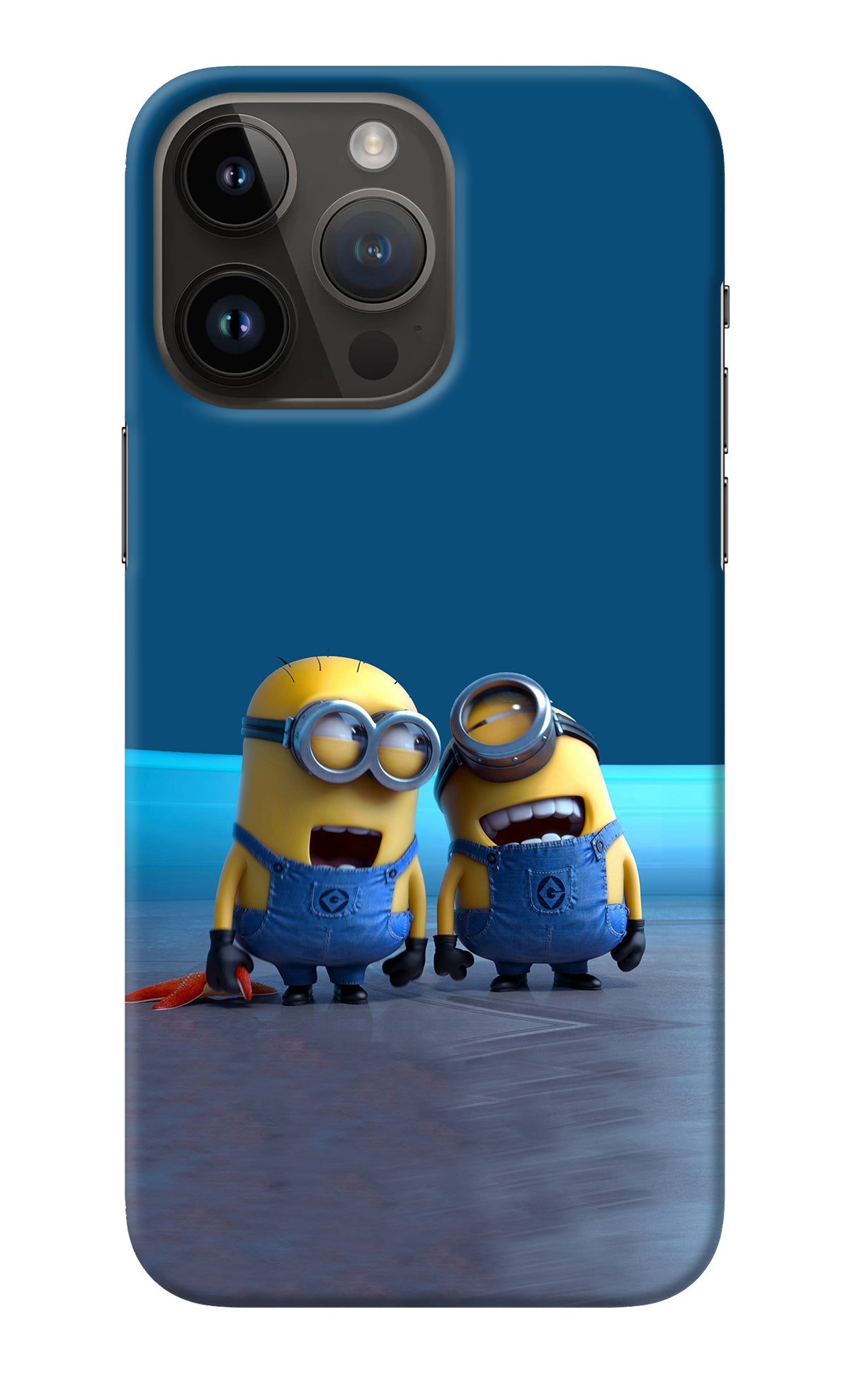 Minion Laughing iPhone 14 Pro Max Back Cover