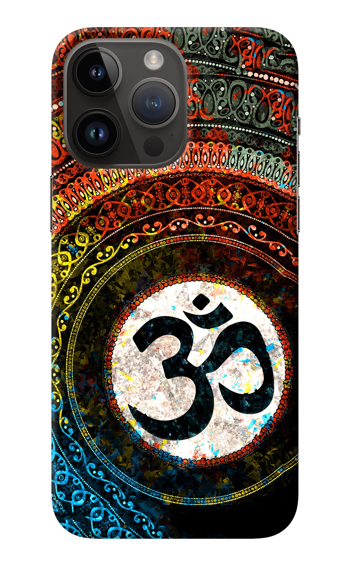 Om Cultural iPhone 14 Pro Max Back Cover