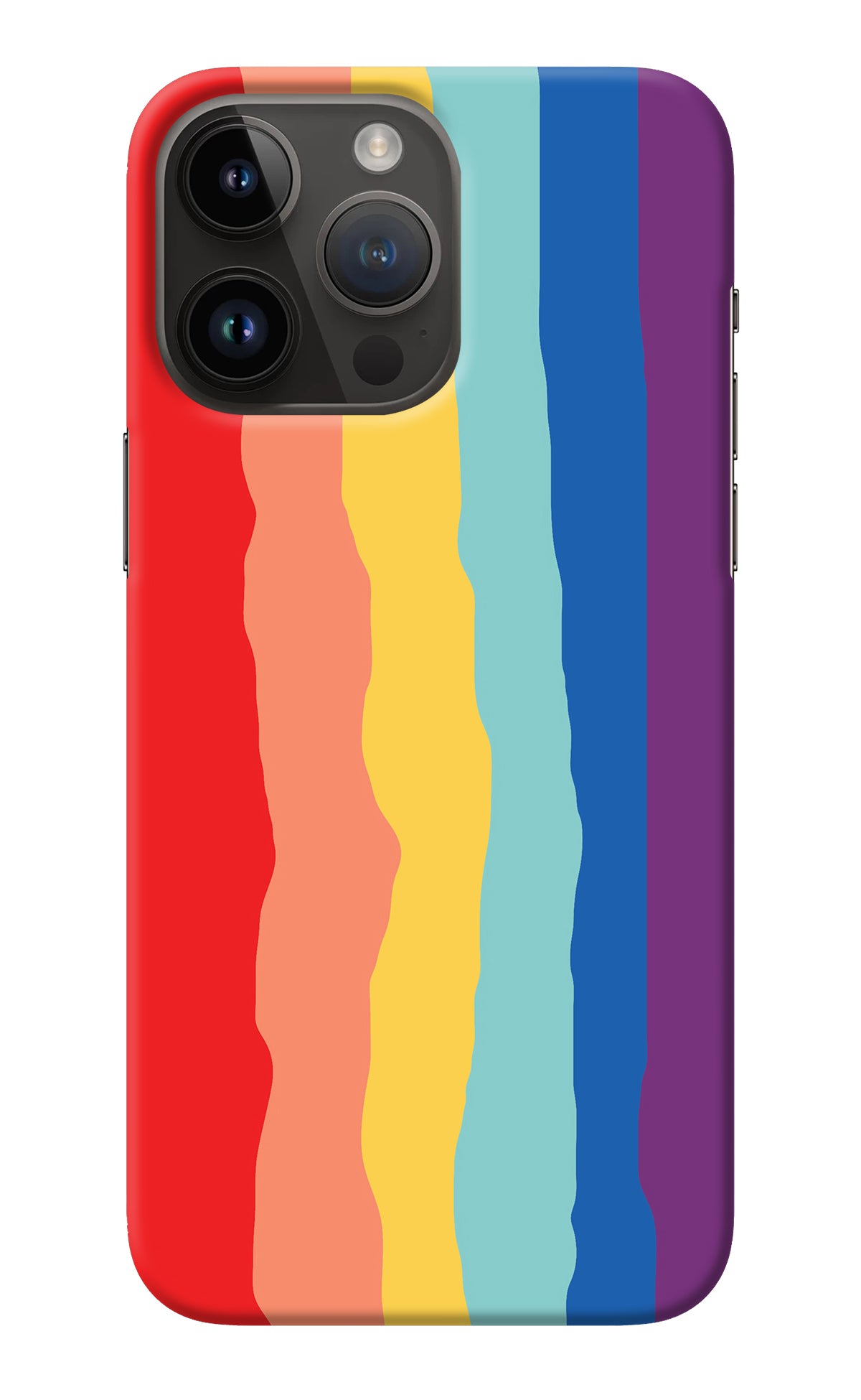 Rainbow iPhone 14 Pro Max Back Cover