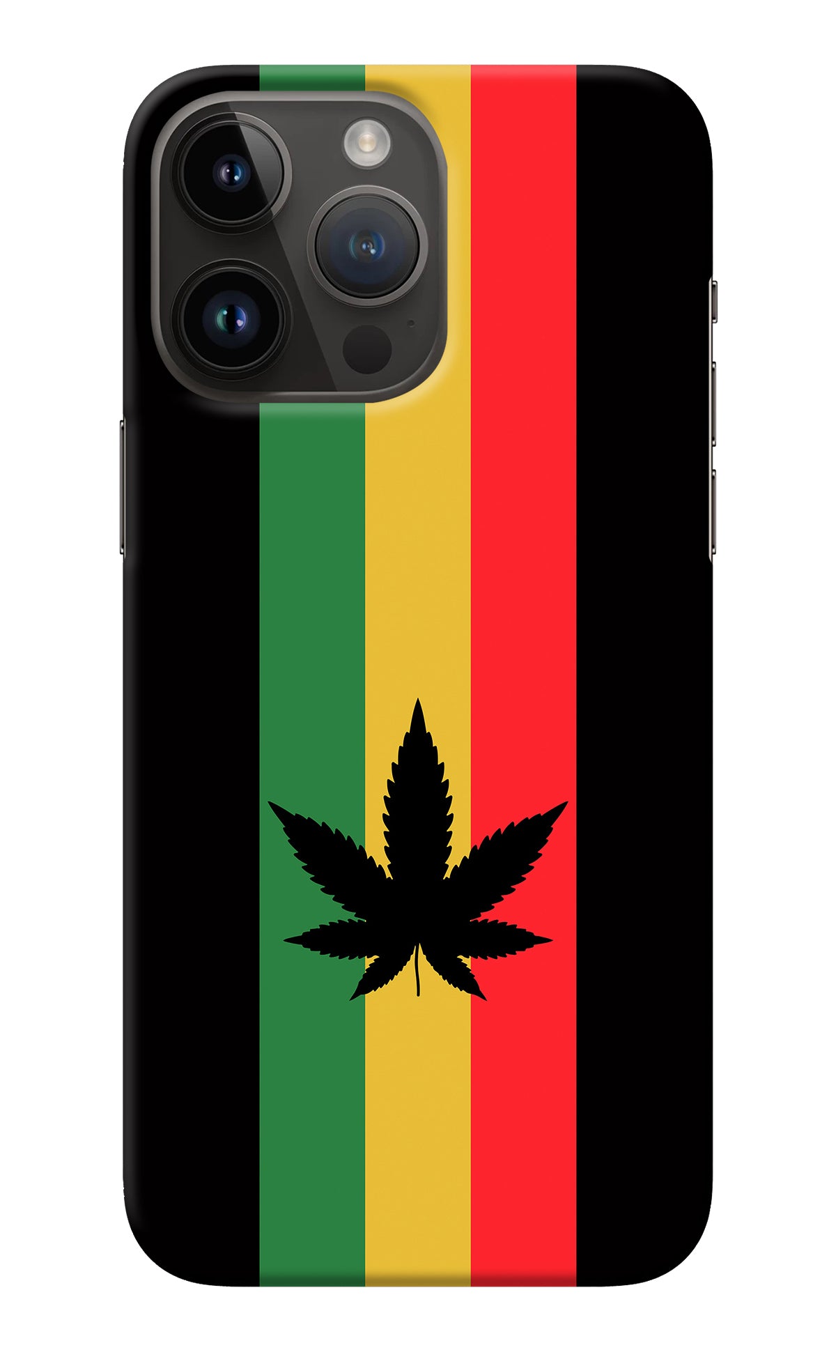 Weed Flag iPhone 14 Pro Max Back Cover