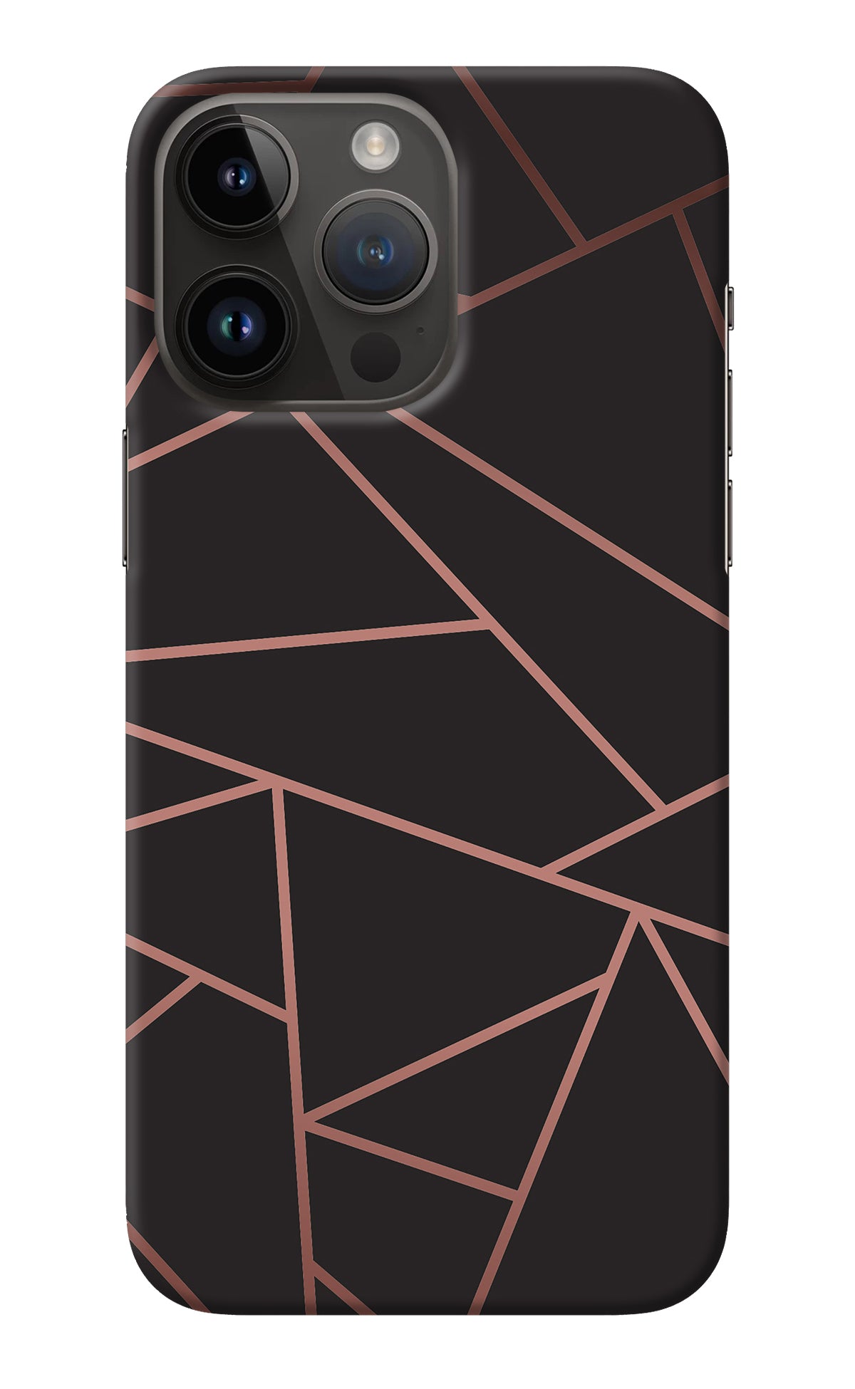 Geometric Pattern iPhone 14 Pro Max Back Cover