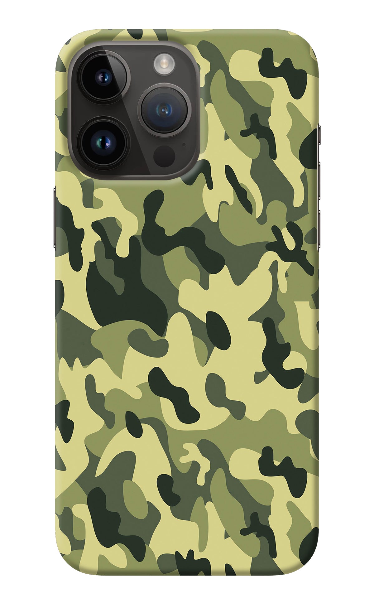 Camouflage iPhone 14 Pro Max Back Cover