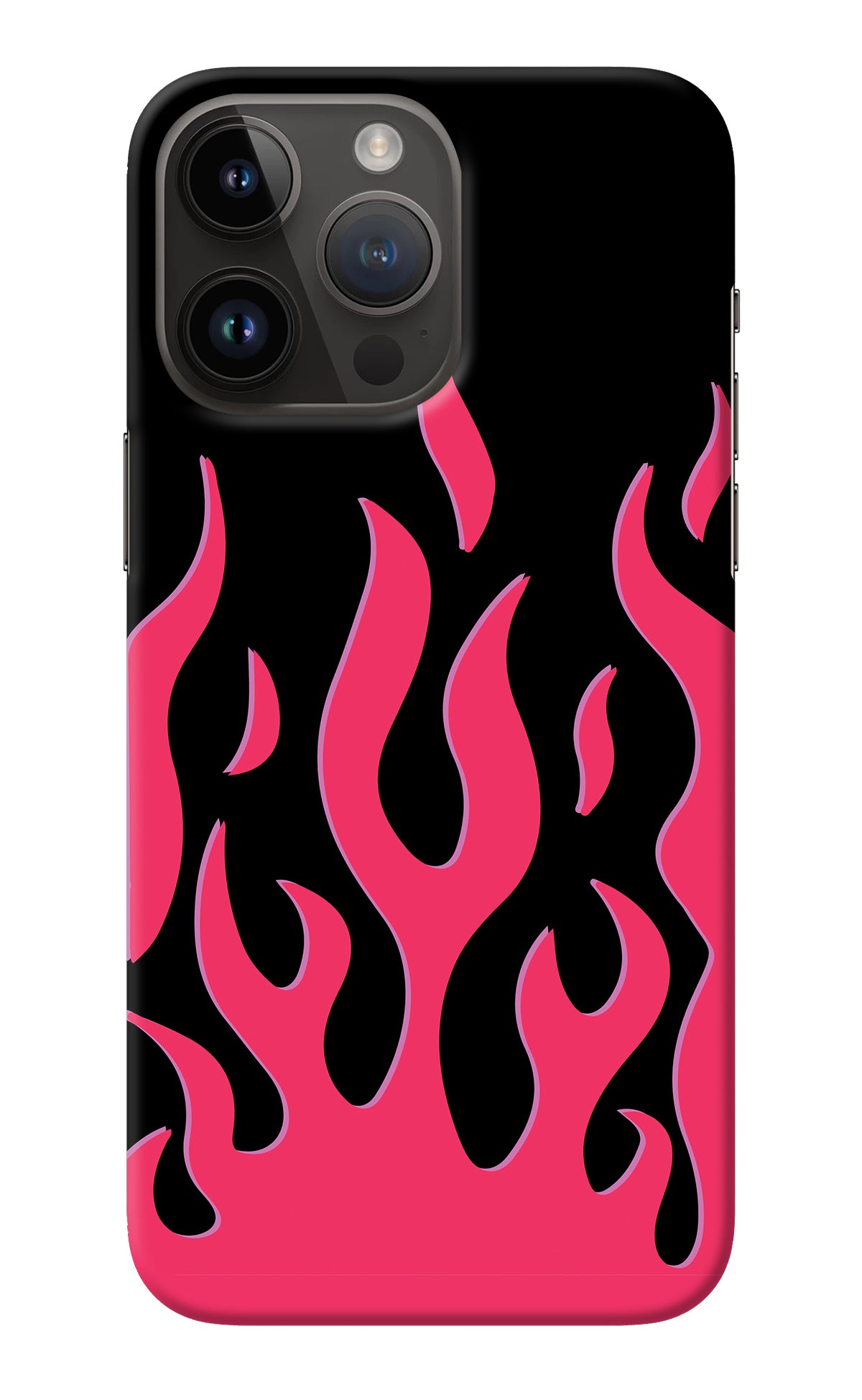 Fire Flames iPhone 14 Pro Max Back Cover