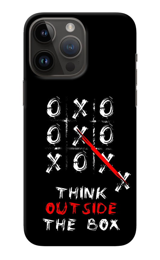 Think out of the BOX iPhone 14 Pro Max Back Cover