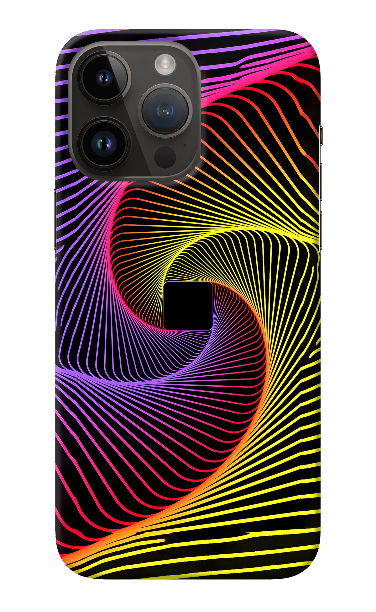 Colorful Strings iPhone 14 Pro Max Back Cover