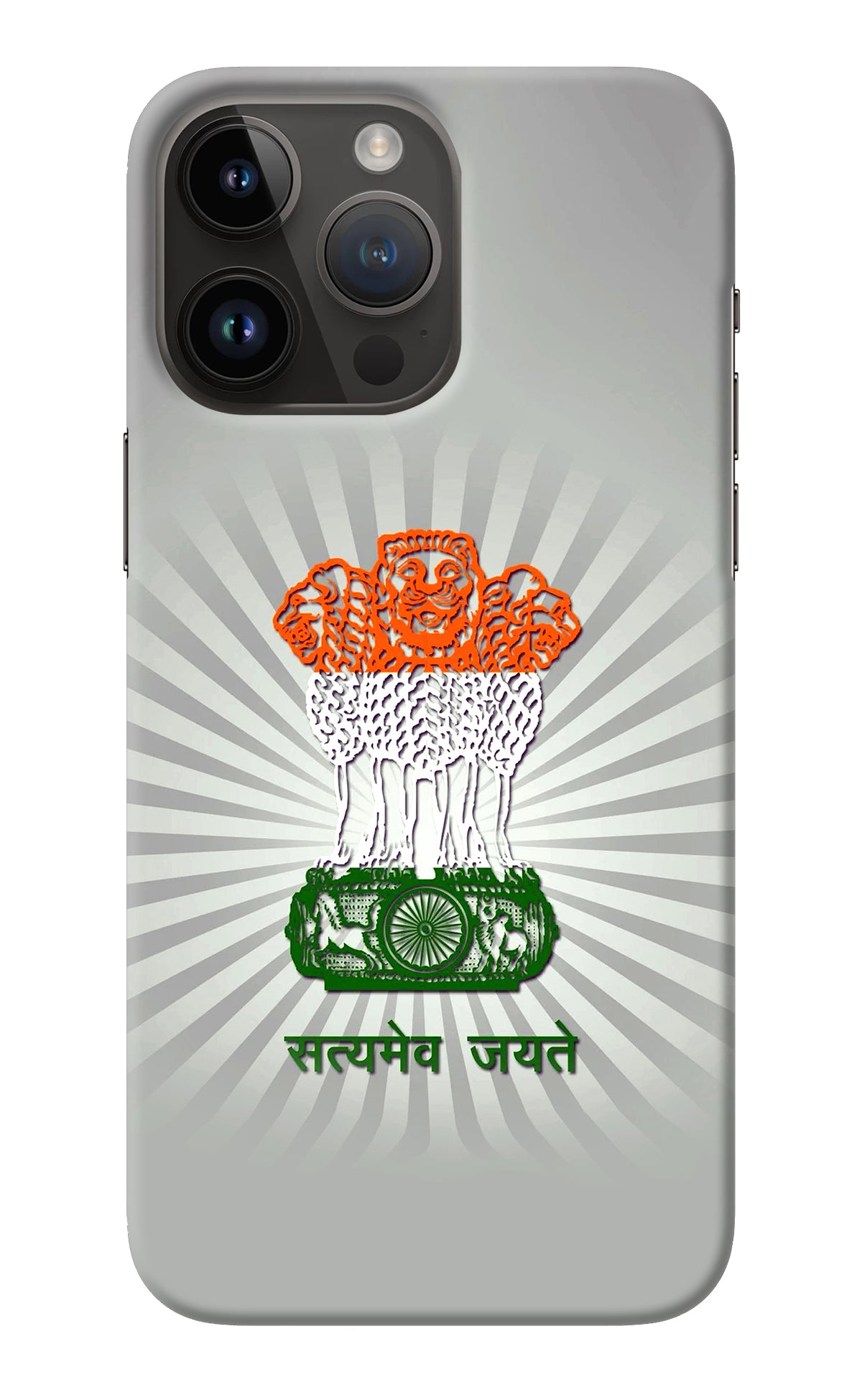 Satyamev Jayate Art iPhone 14 Pro Max Back Cover