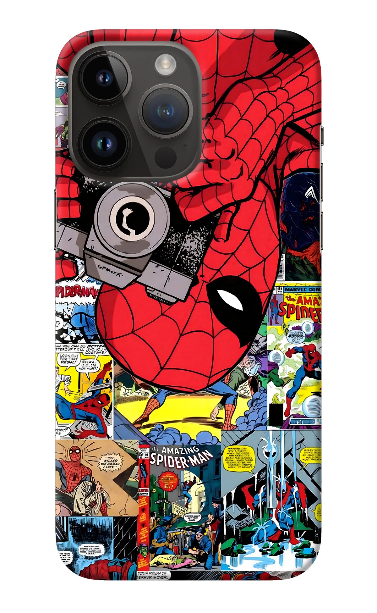 Spider Man iPhone 14 Pro Max Back Cover