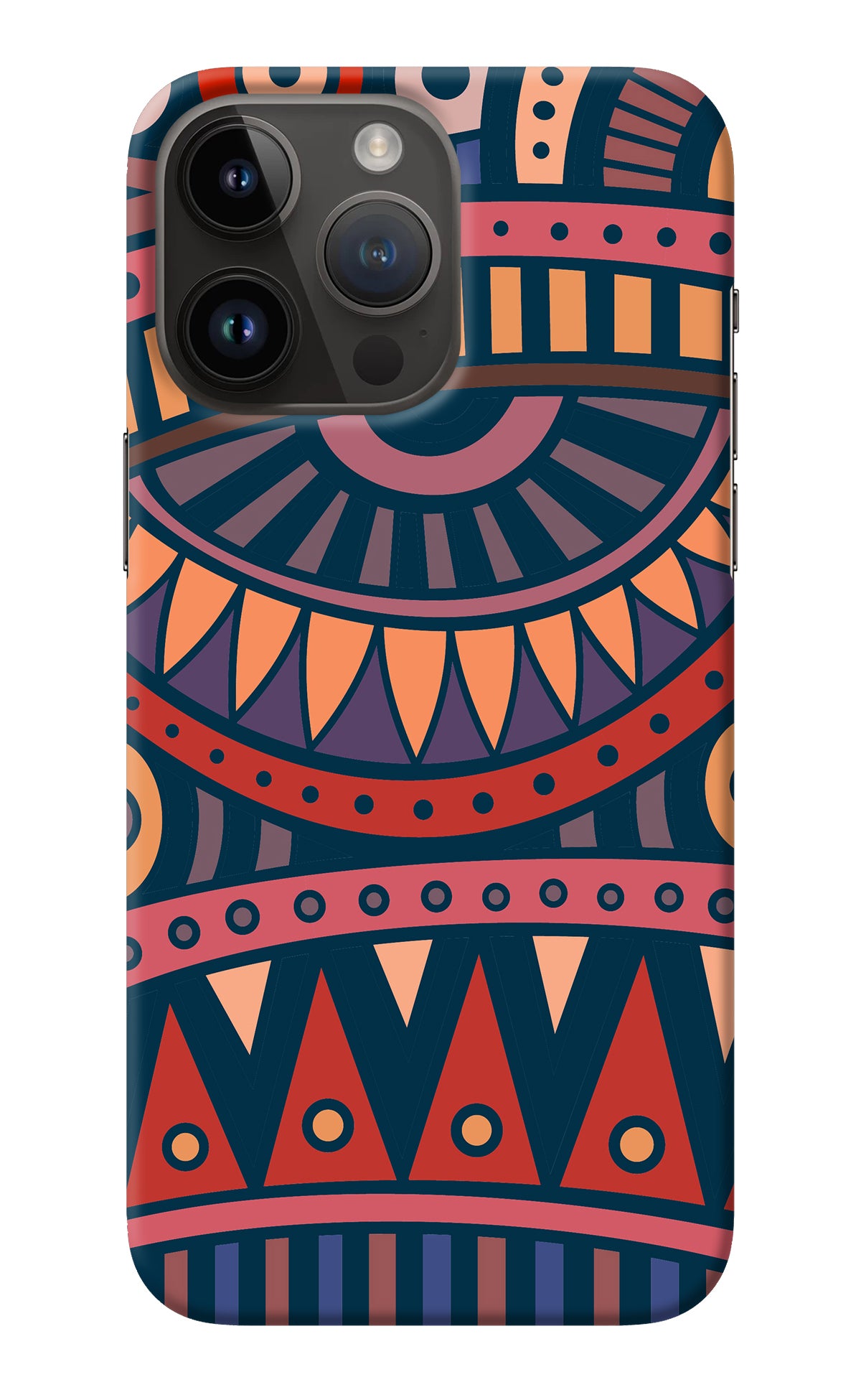 African Culture Design iPhone 14 Pro Max Back Cover