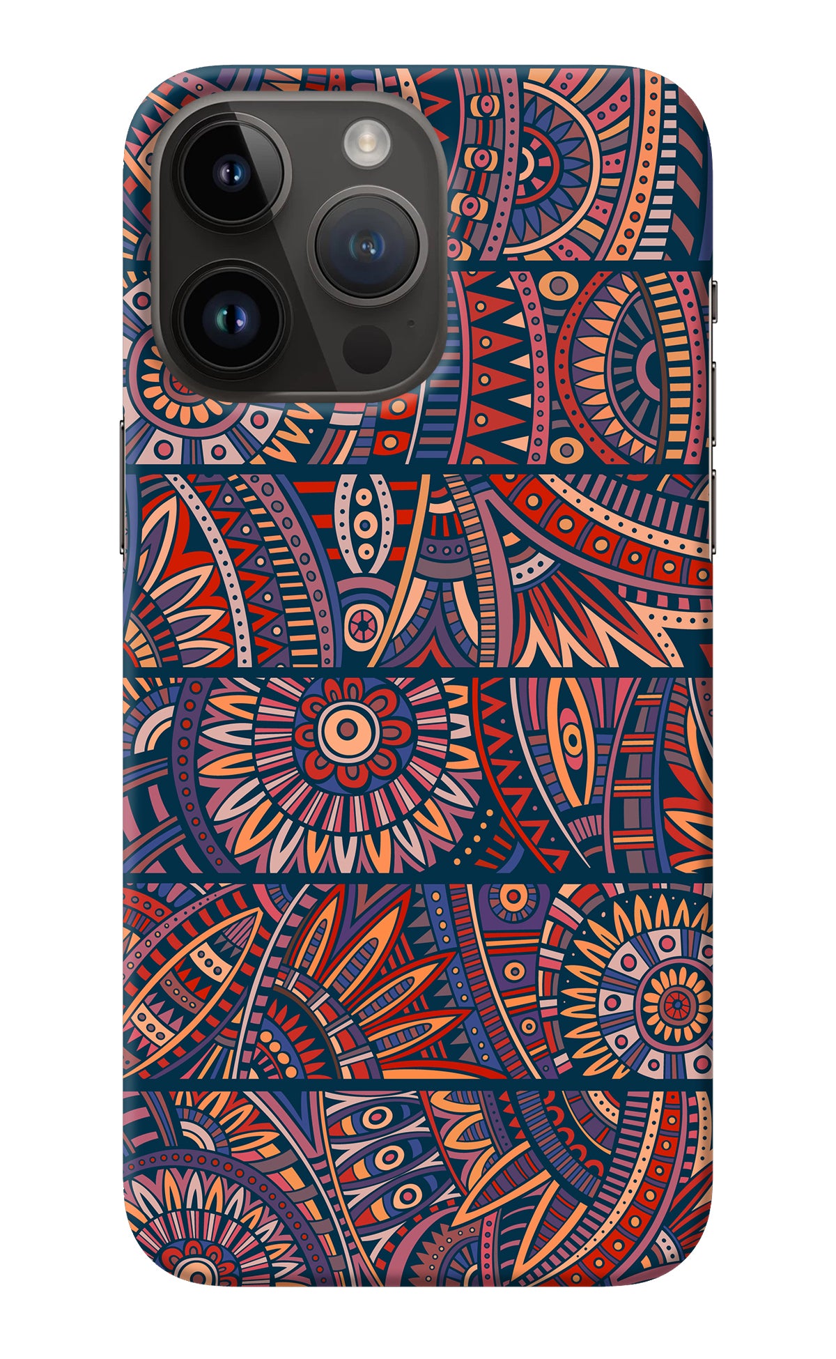 African Culture Design iPhone 14 Pro Max Back Cover