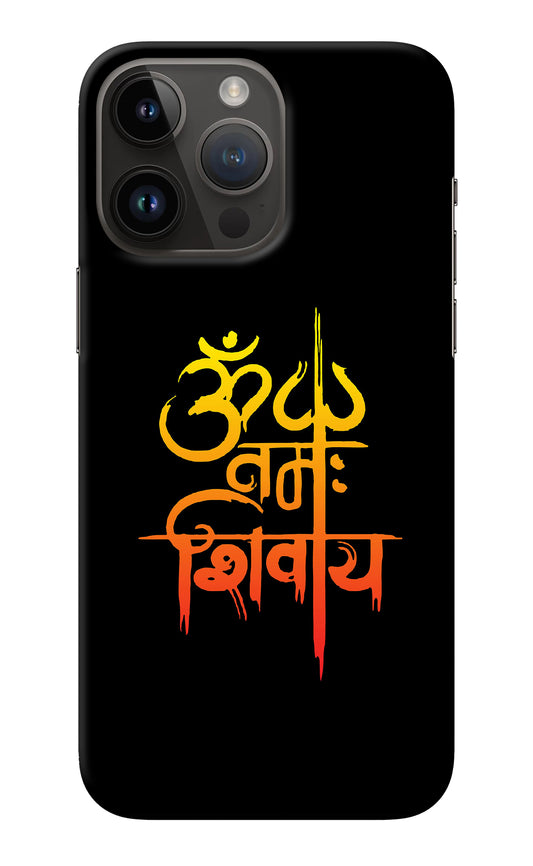 Om Namah Shivay iPhone 14 Pro Max Back Cover