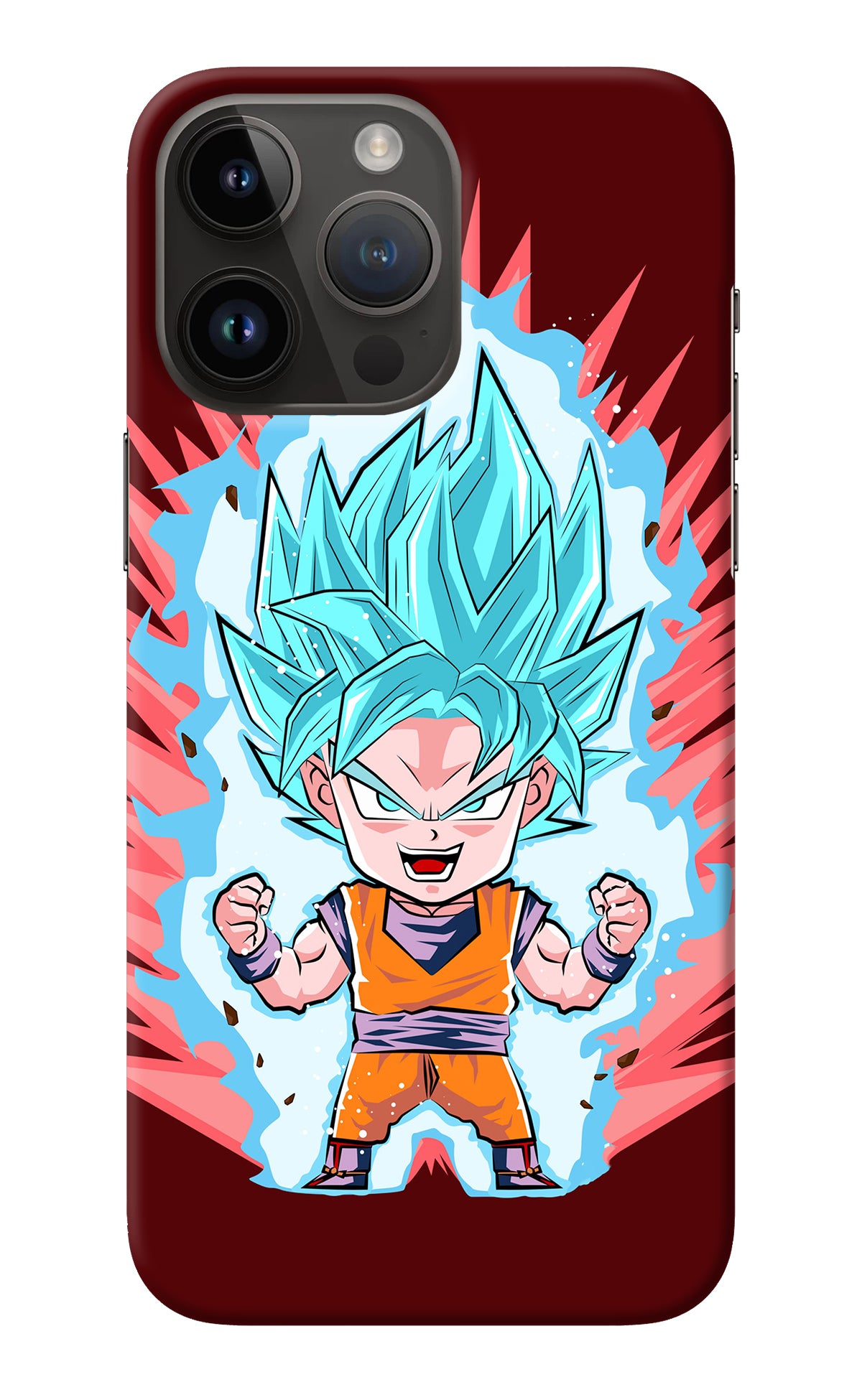 Goku Little iPhone 14 Pro Max Back Cover