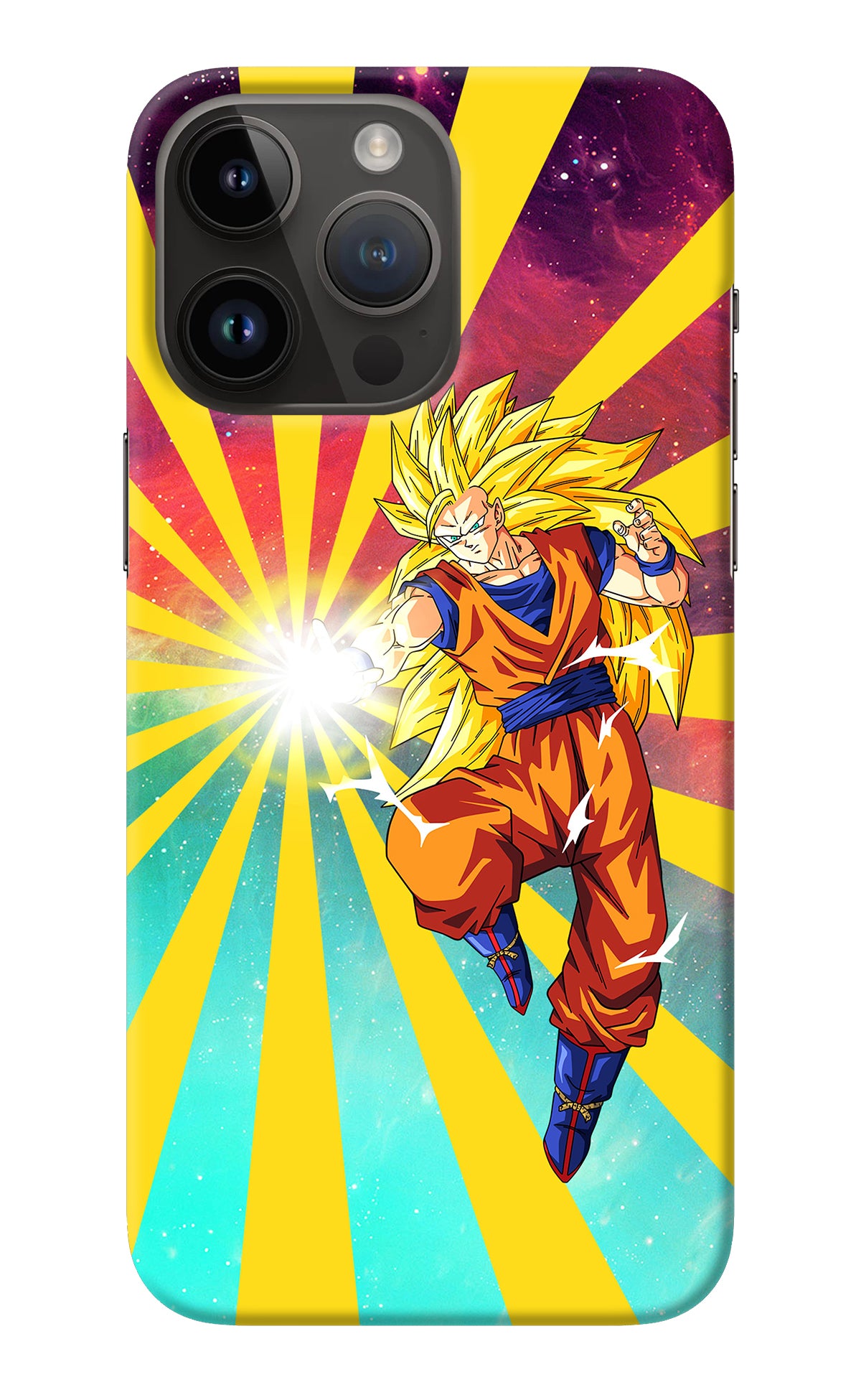 Goku Super Saiyan iPhone 14 Pro Max Back Cover