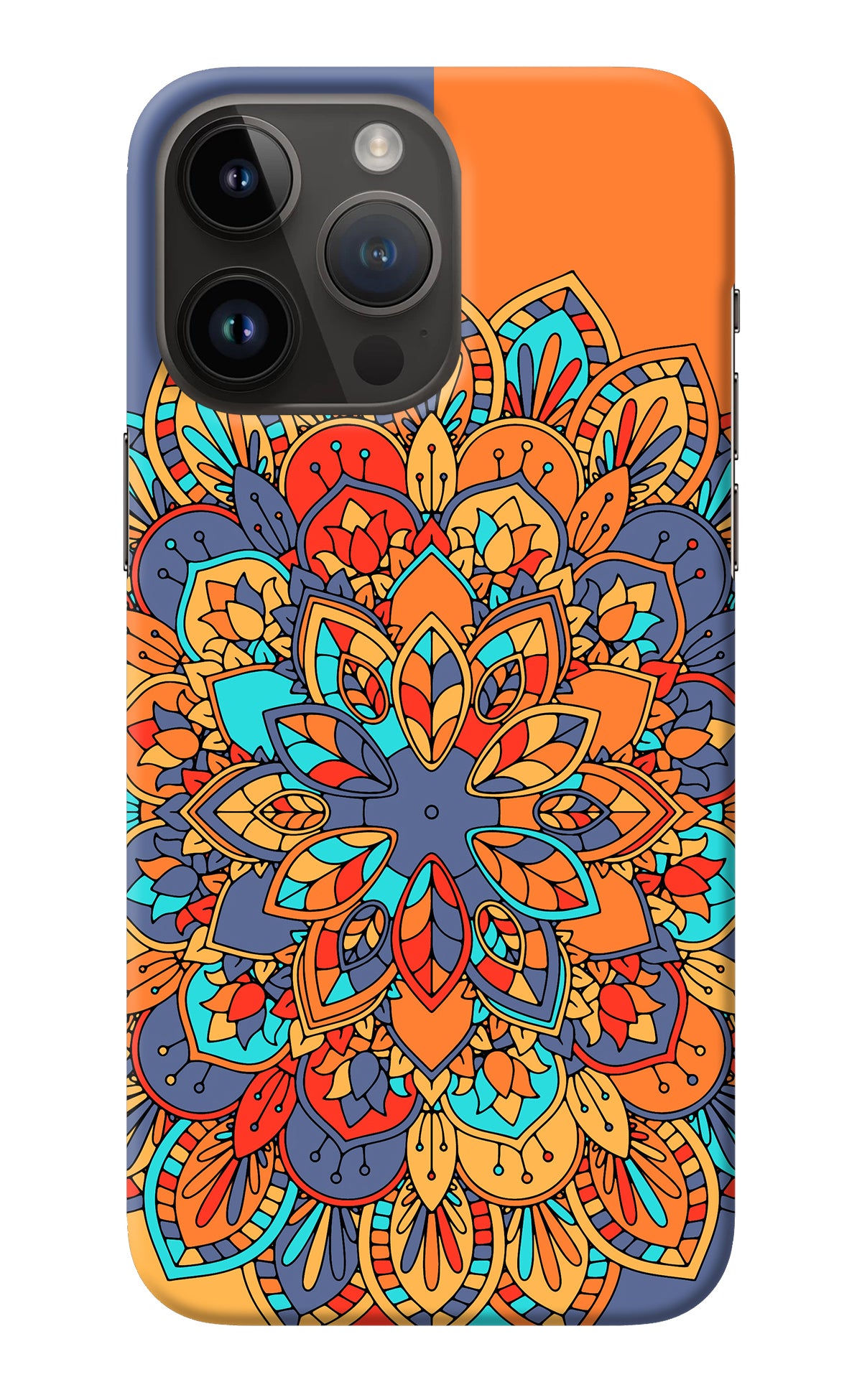 Color Mandala iPhone 14 Pro Max Back Cover