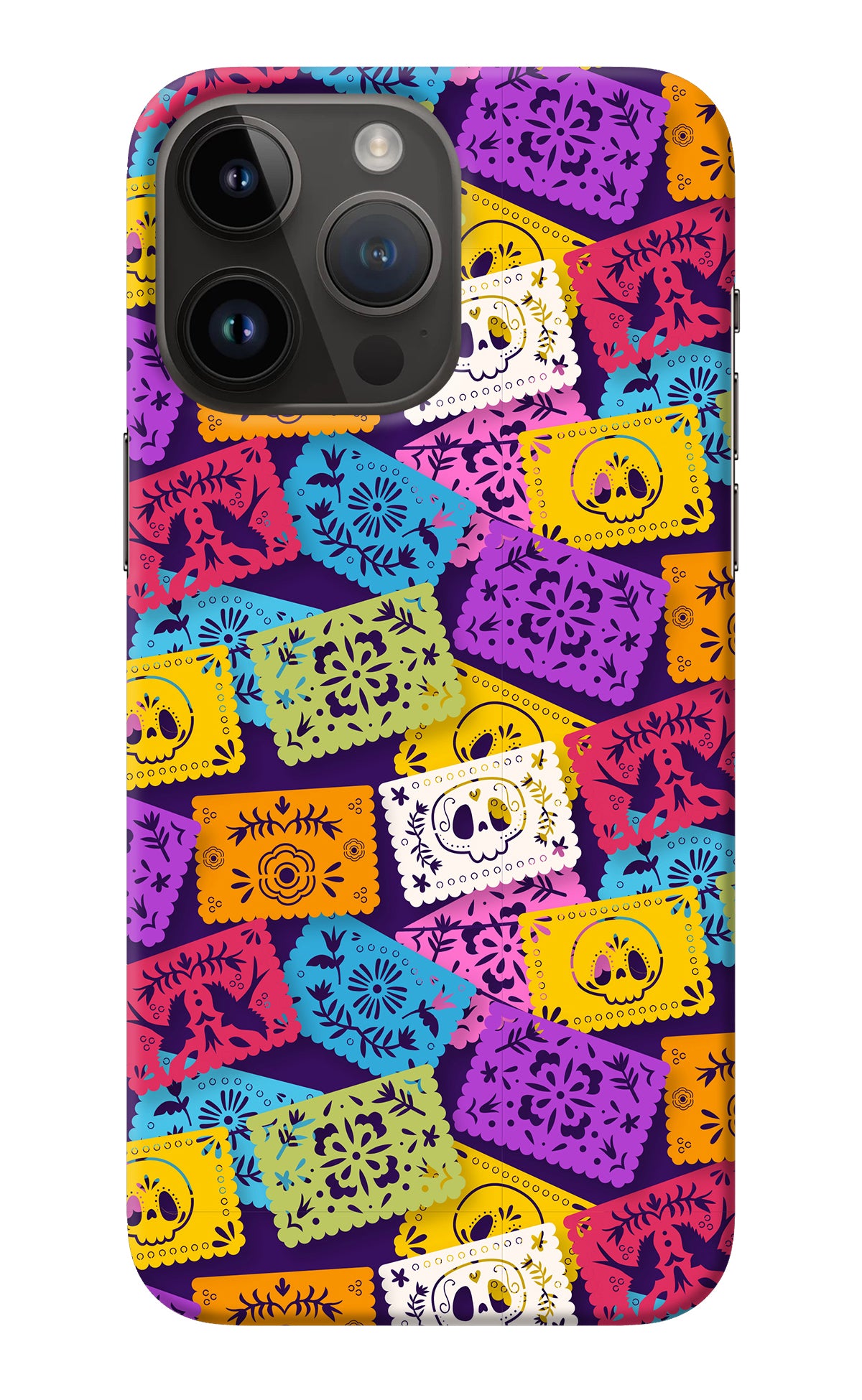 Mexican Pattern iPhone 14 Pro Max Back Cover