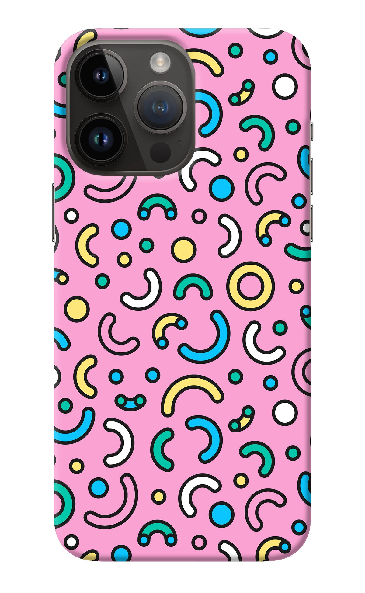 Memphis Design iPhone 14 Pro Max Back Cover