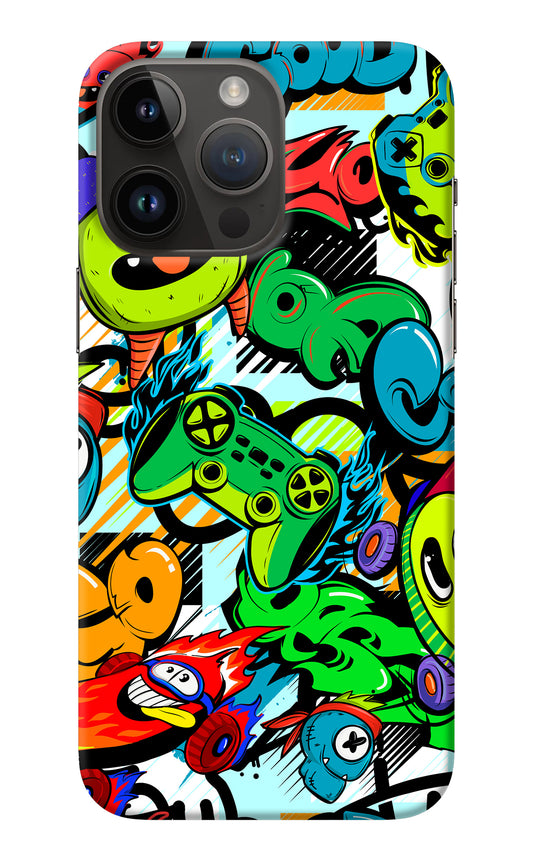 Game Doodle iPhone 14 Pro Max Back Cover