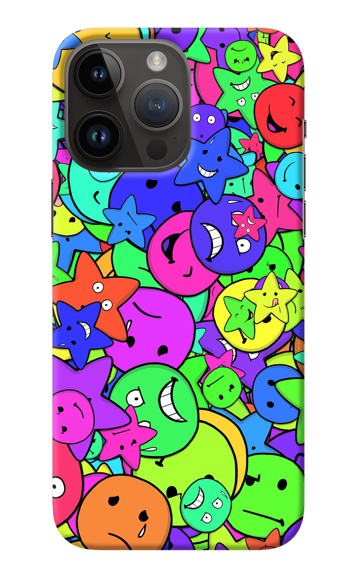 Fun Doodle iPhone 14 Pro Max Back Cover