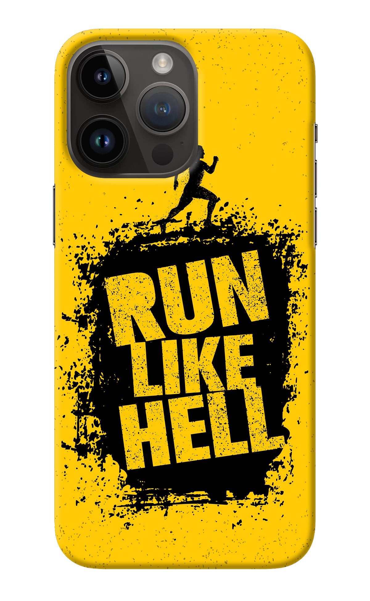 Run Like Hell iPhone 14 Pro Max Back Cover