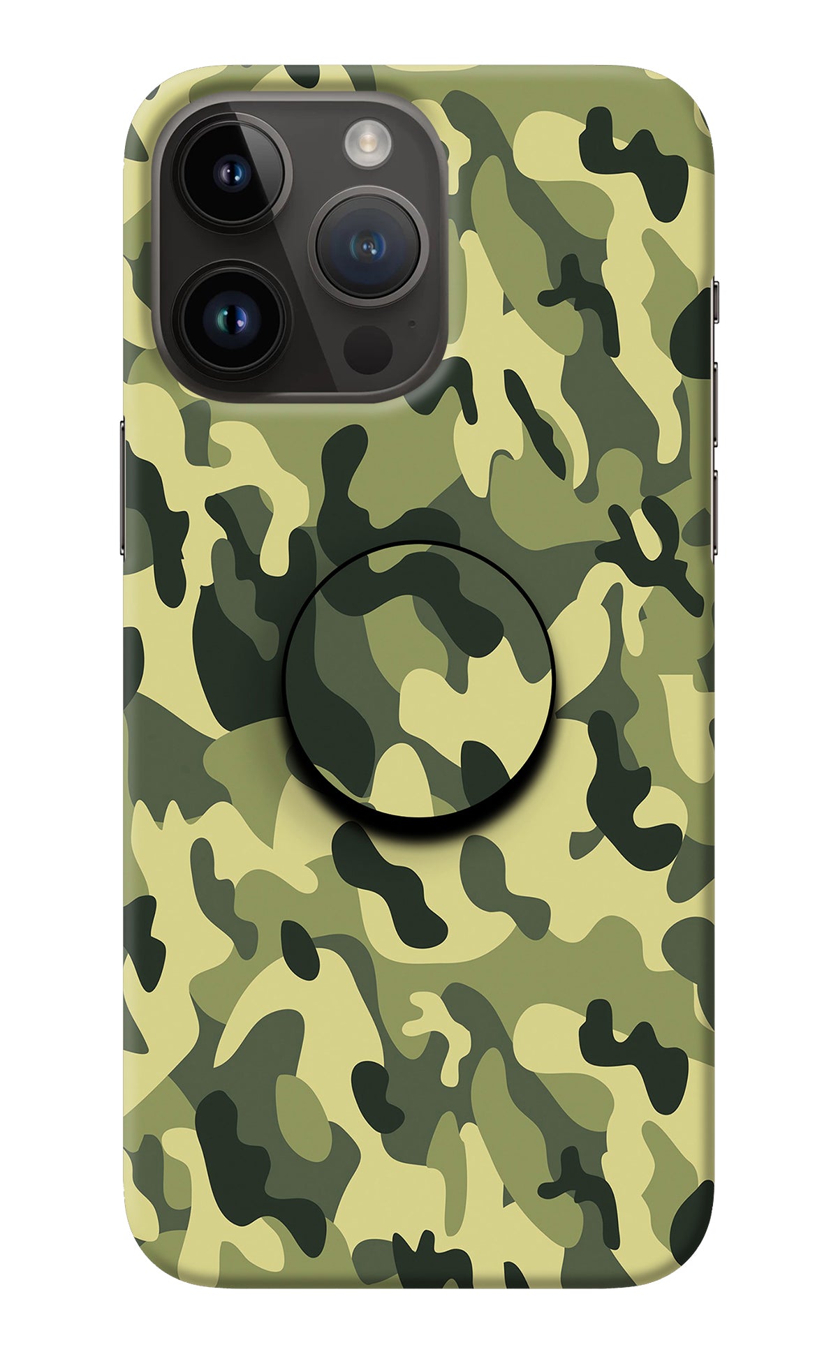 Camouflage iPhone 14 Pro Max Pop Case