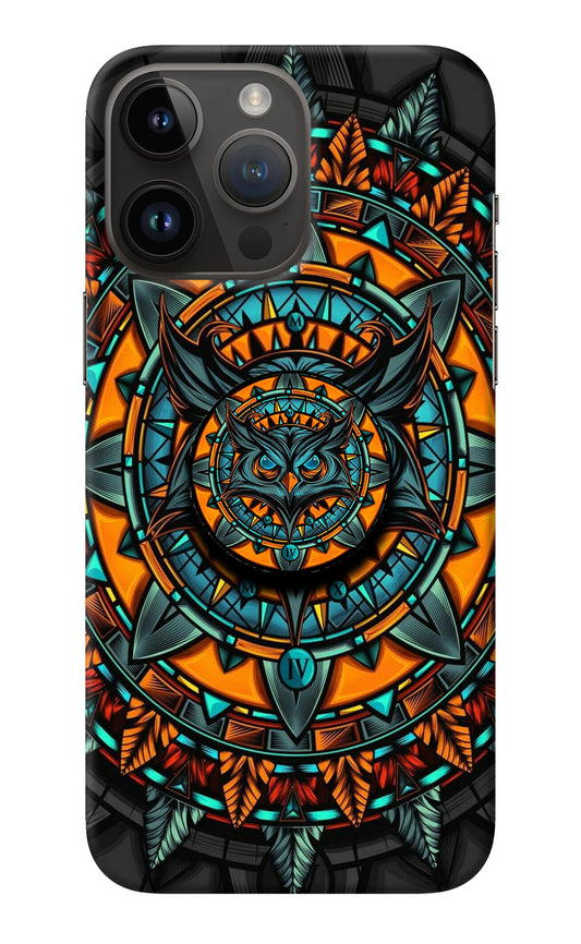 Angry Owl iPhone 14 Pro Max Pop Case