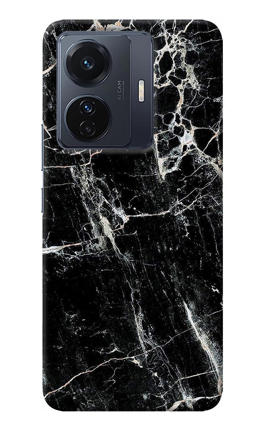 Black Marble Texture Vivo T1 Pro 5G Back Cover