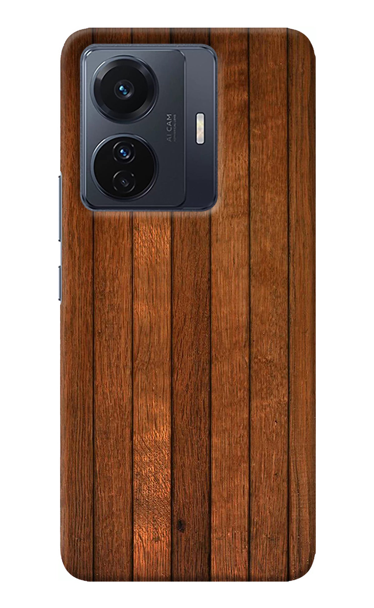 Wooden Artwork Bands Vivo T1 Pro 5G Back Cover