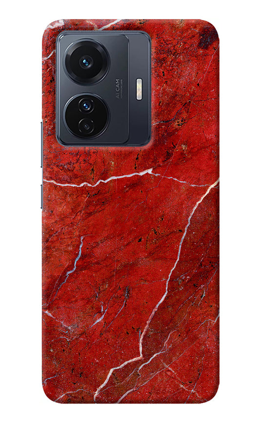 Red Marble Design Vivo T1 Pro 5G Back Cover