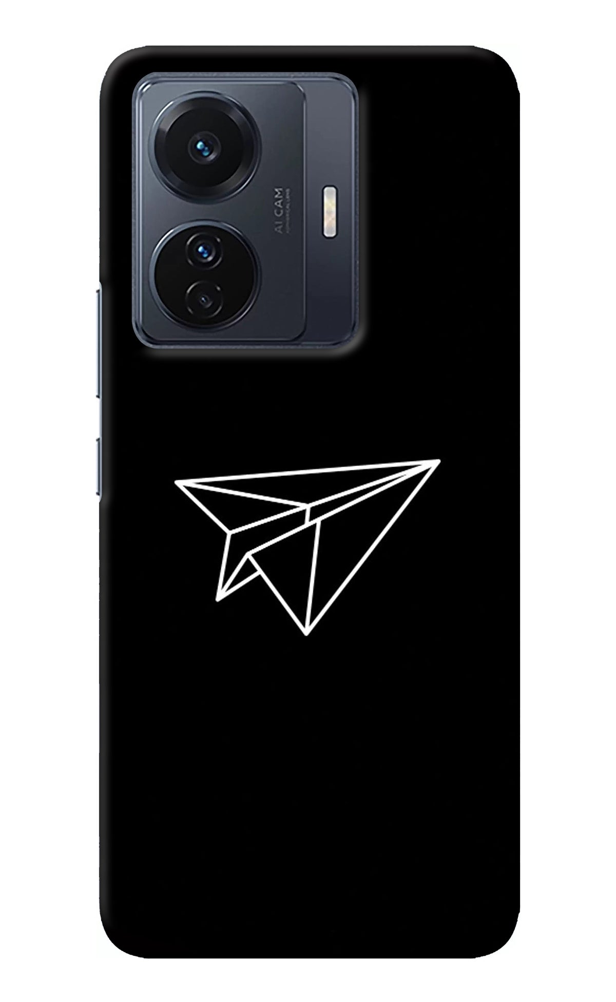 Paper Plane White Vivo T1 Pro 5G Back Cover