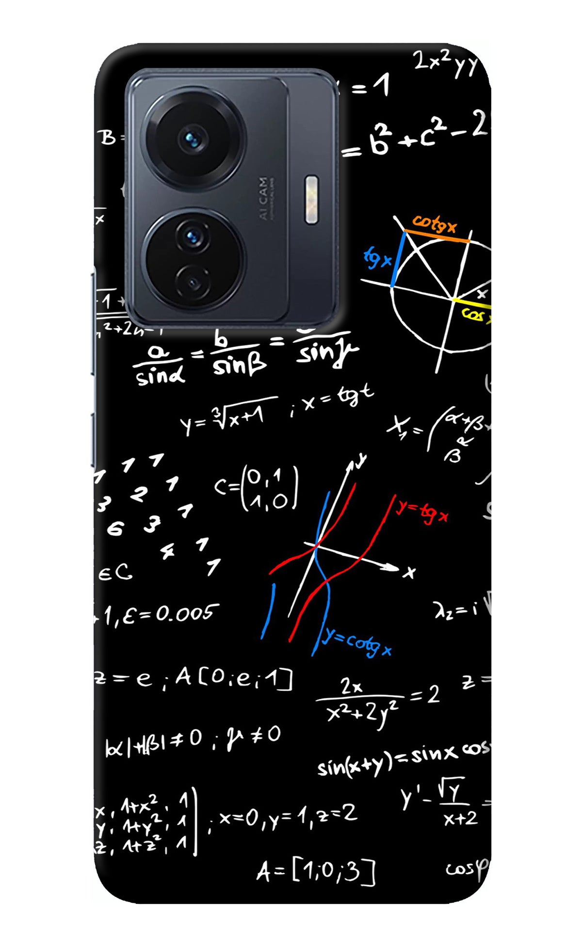 Mathematics Formula Vivo T1 Pro 5G Back Cover