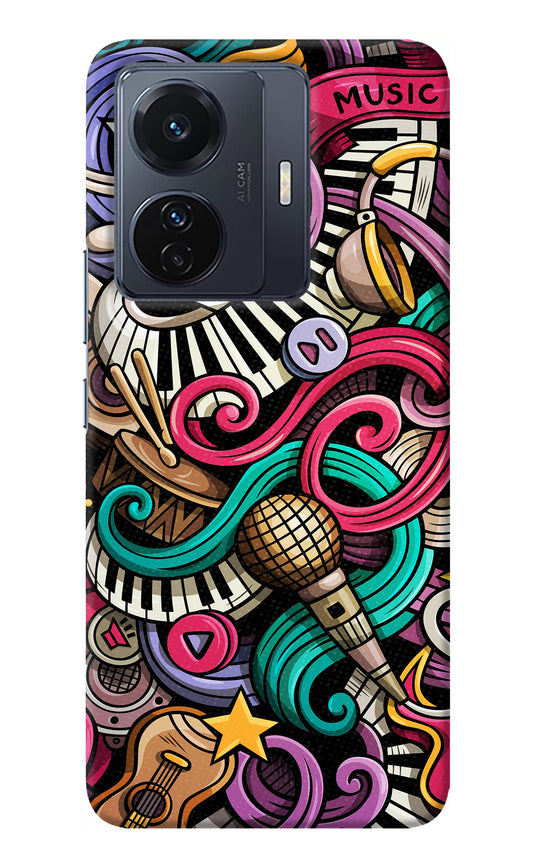 Music Abstract Vivo T1 Pro 5G Back Cover