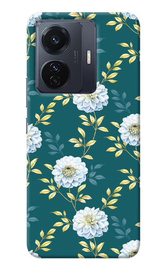 Flowers Vivo T1 Pro 5G Back Cover