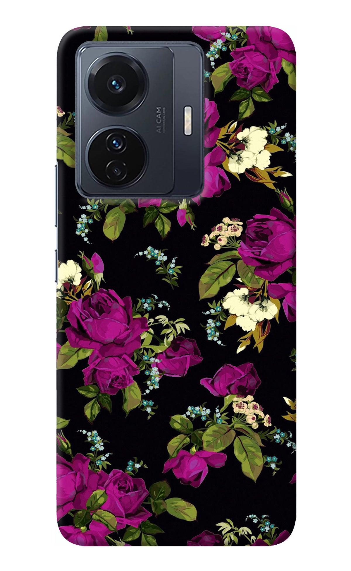 Flowers Vivo T1 Pro 5G Back Cover