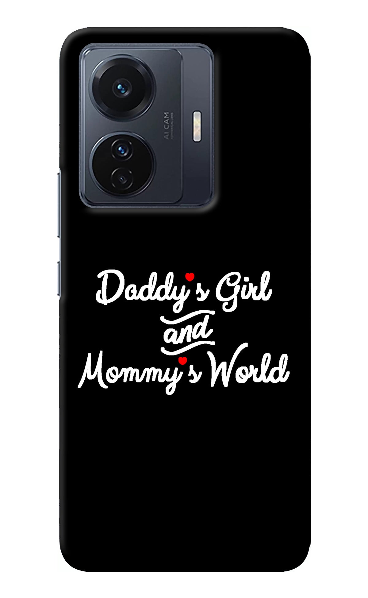 Daddy's Girl and Mommy's World Vivo T1 Pro 5G Back Cover