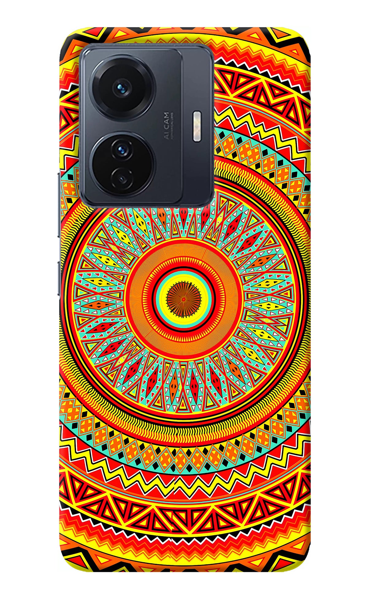 Mandala Pattern Vivo T1 Pro 5G Back Cover