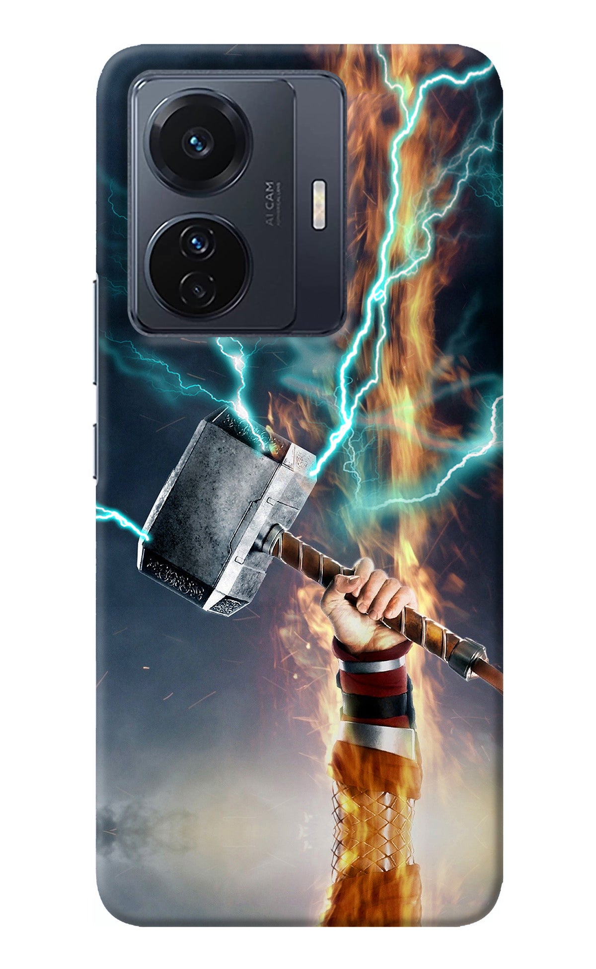 Thor Hammer Mjolnir Vivo T1 Pro 5G Back Cover