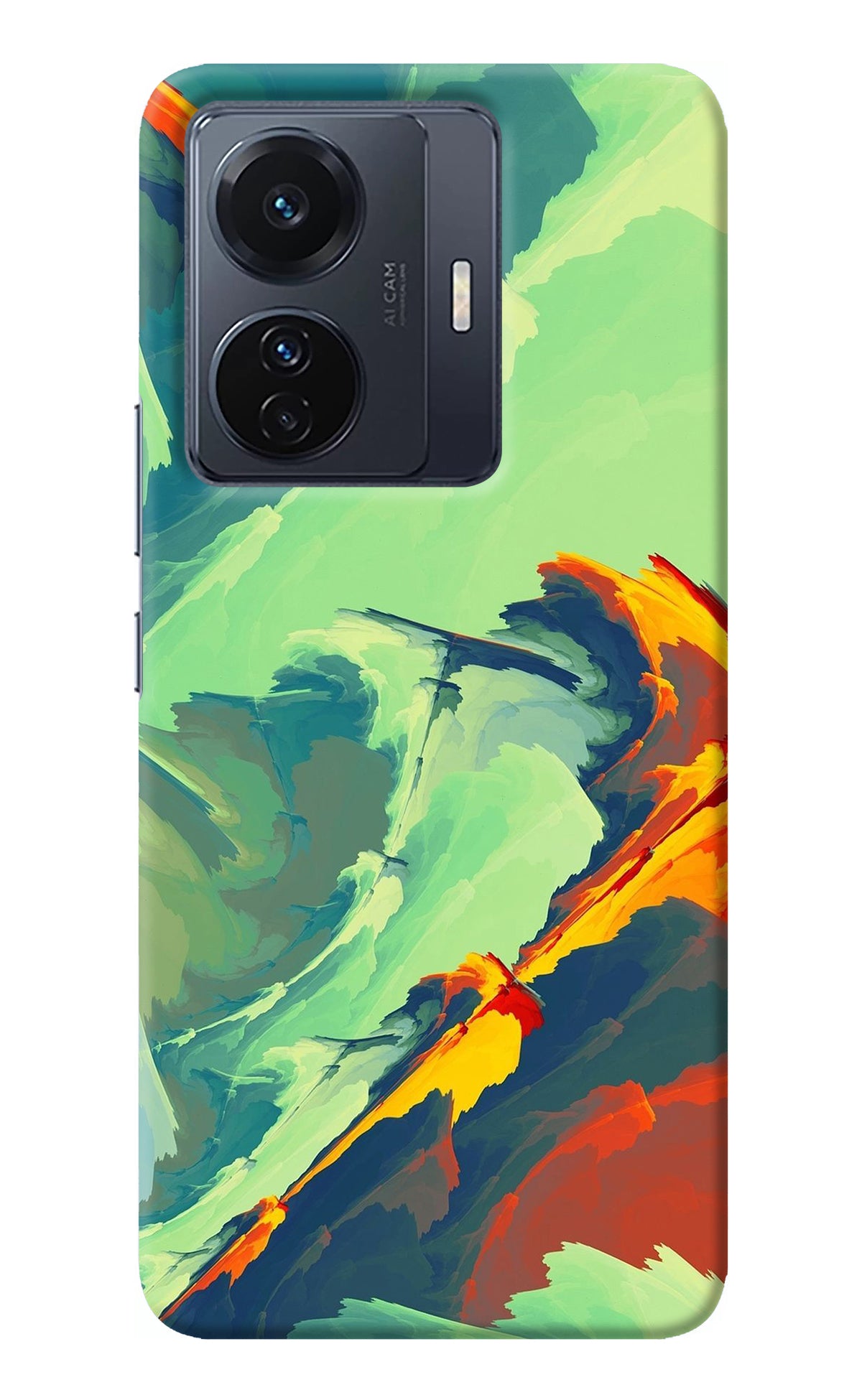 Paint Art Vivo T1 Pro 5G Back Cover