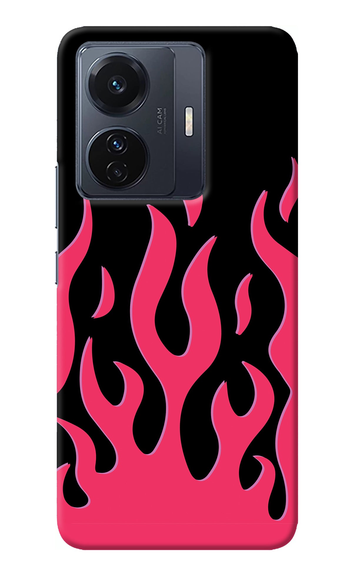 Fire Flames Vivo T1 Pro 5G Back Cover