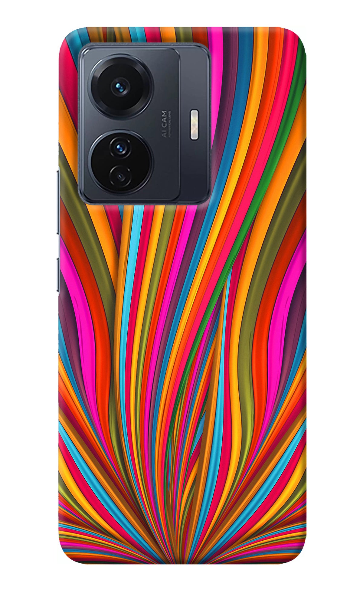 Trippy Wavy Vivo T1 Pro 5G Back Cover