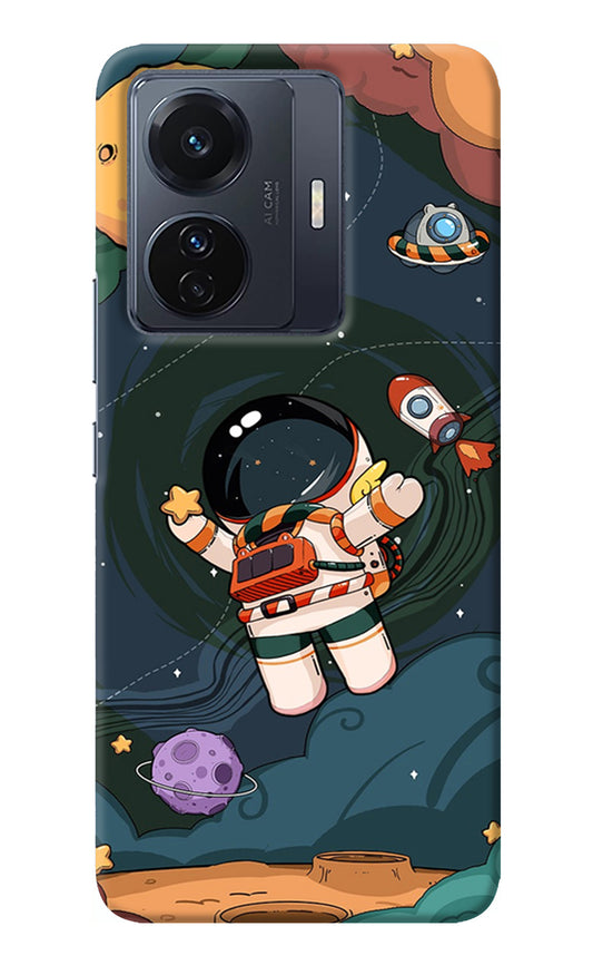 Cartoon Astronaut Vivo T1 Pro 5G Back Cover