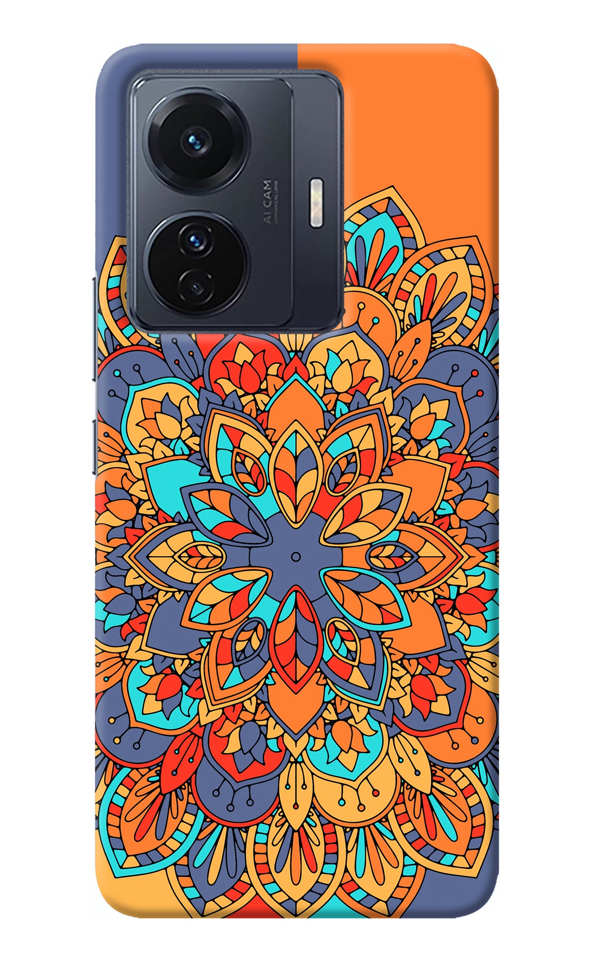 Color Mandala Vivo T1 Pro 5G Back Cover