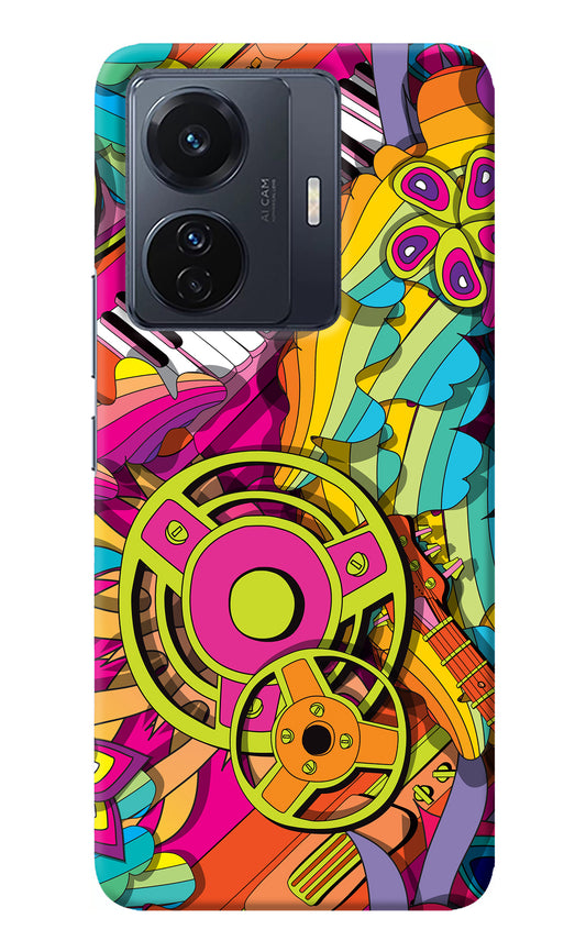 Music Doodle Vivo T1 Pro 5G Back Cover