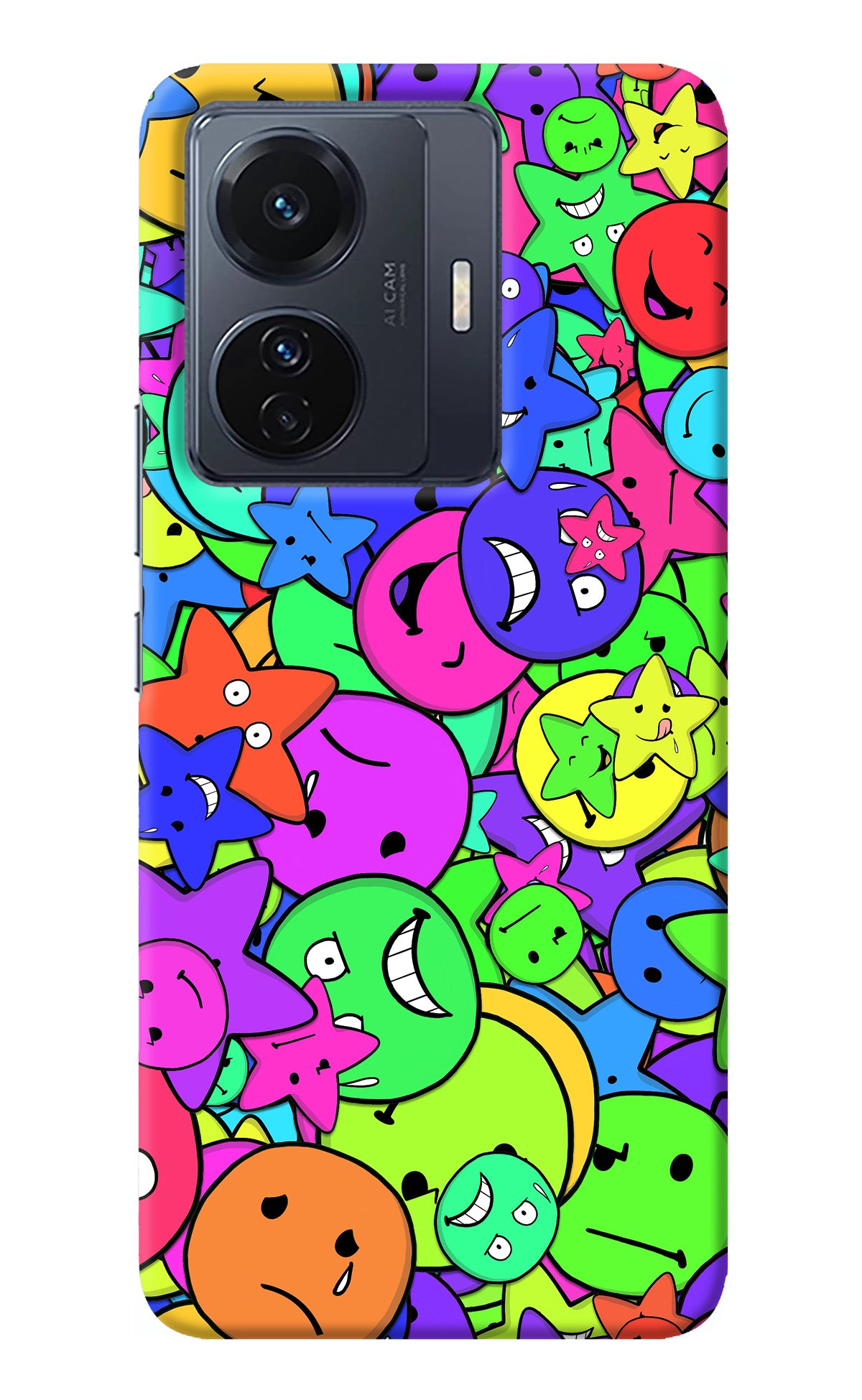 Fun Doodle Vivo T1 Pro 5G Back Cover