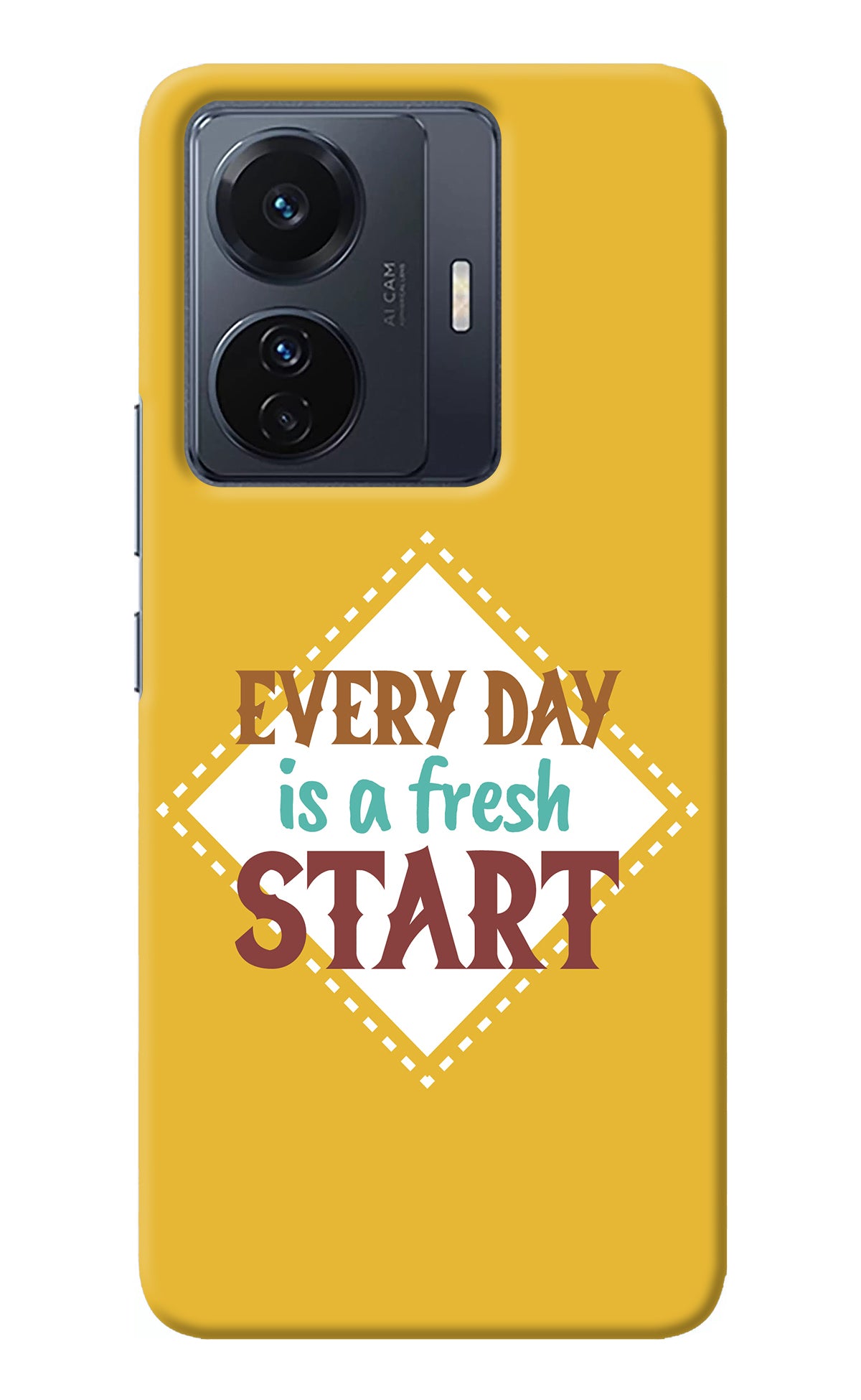 Every day is a Fresh Start Vivo T1 Pro 5G Back Cover