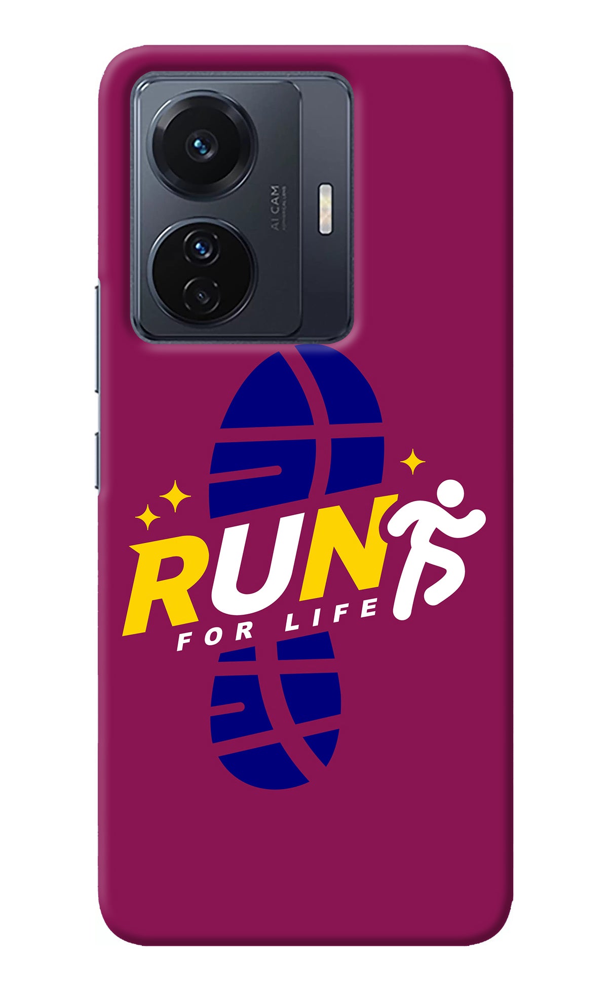Run for Life Vivo T1 Pro 5G Back Cover