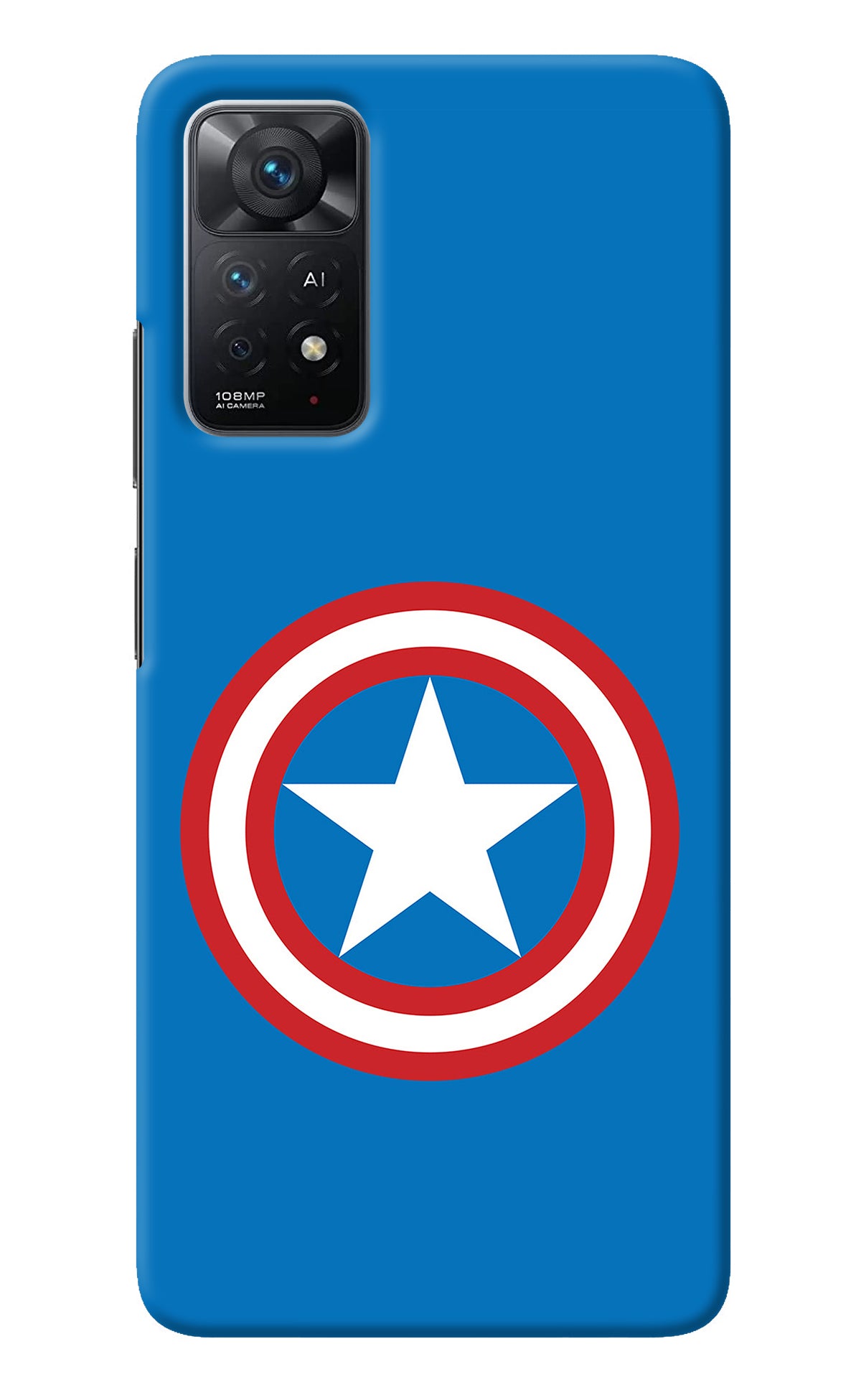 Captain America Logo Redmi Note 11 Pro+ 5G Back Cover