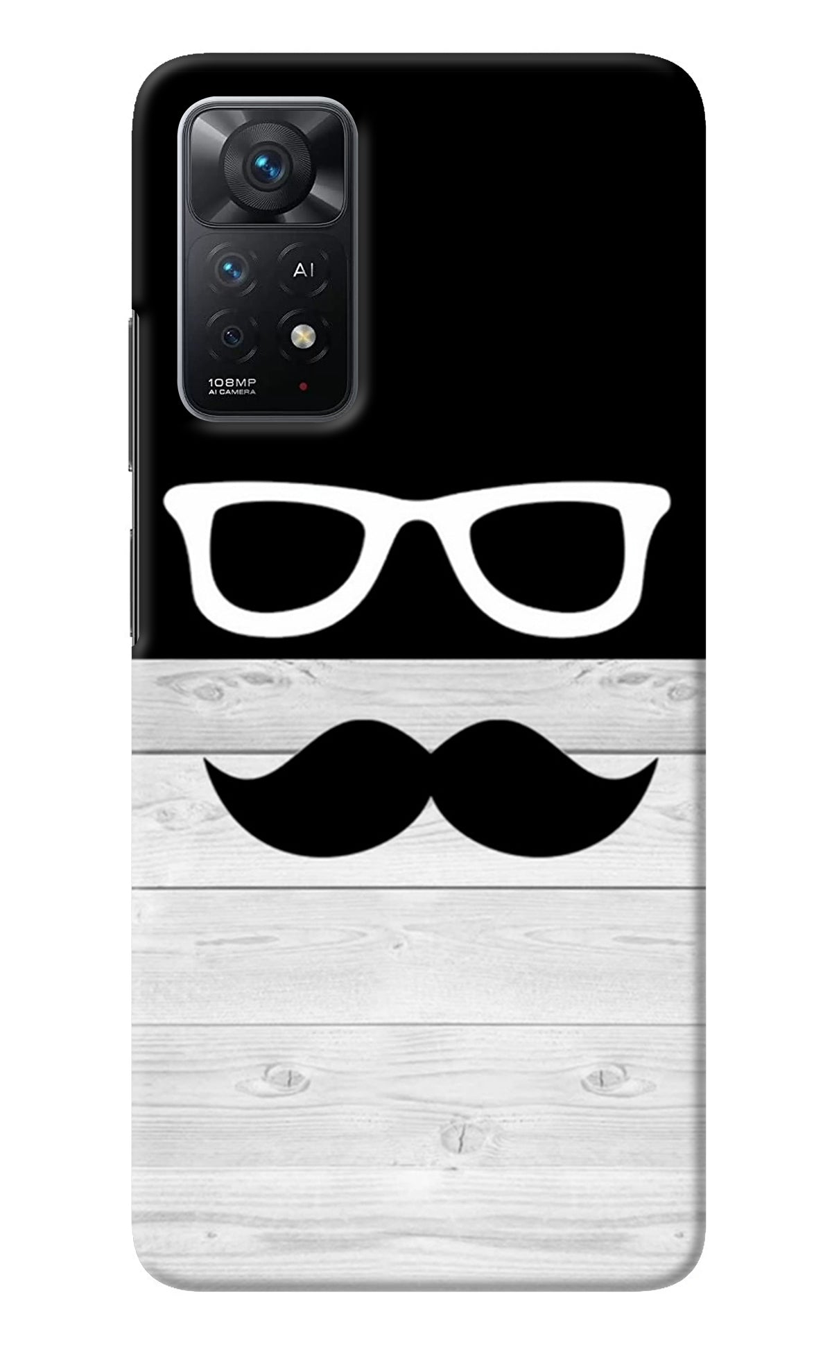 Mustache Redmi Note 11 Pro+ 5G Back Cover