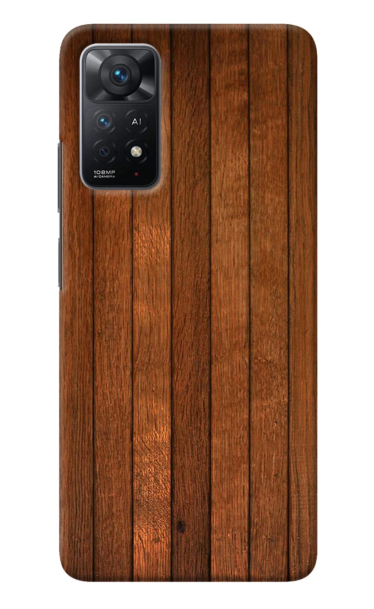 Wooden Artwork Bands Redmi Note 11 Pro+ 5G Back Cover