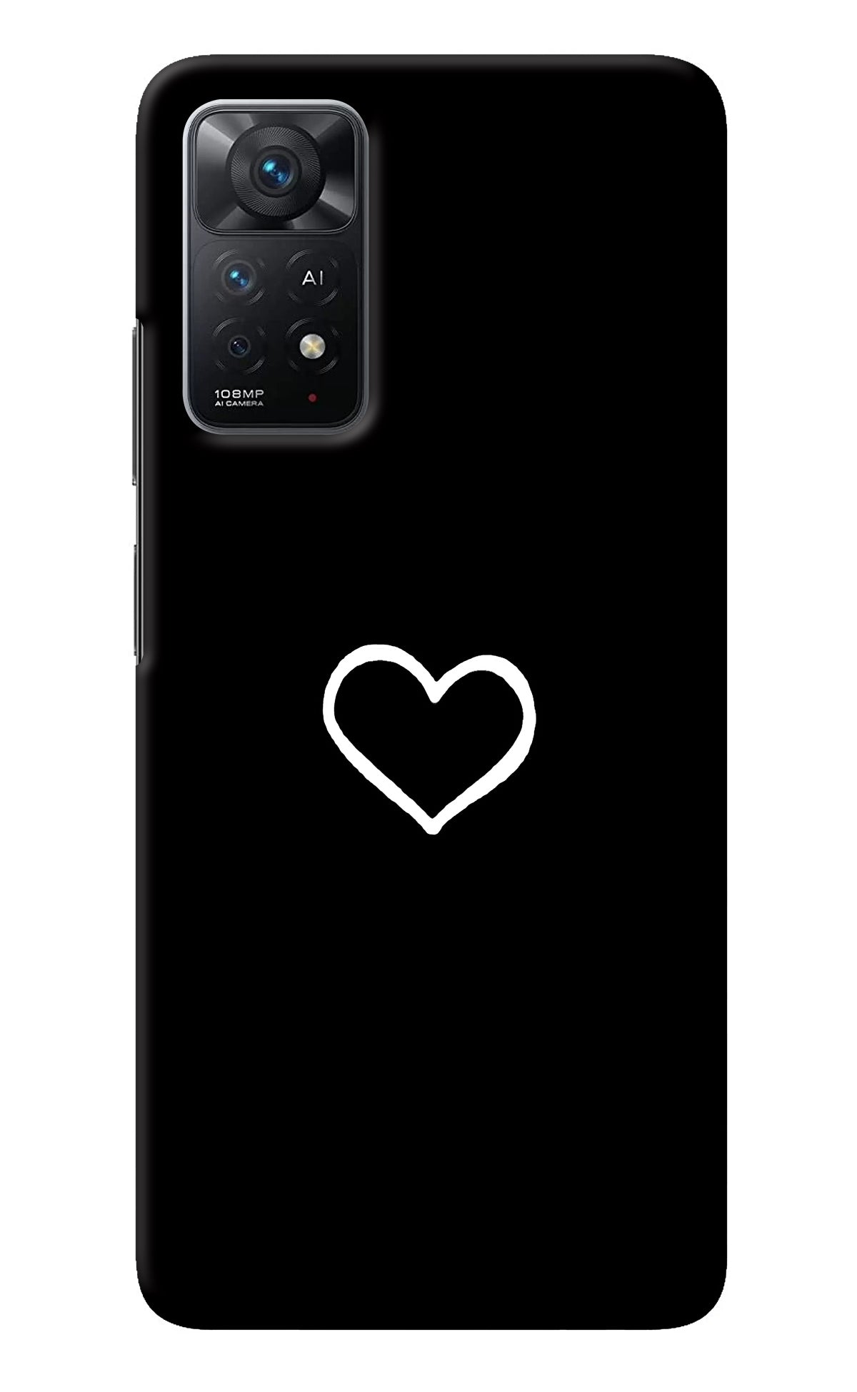 Heart Redmi Note 11 Pro+ 5G Back Cover